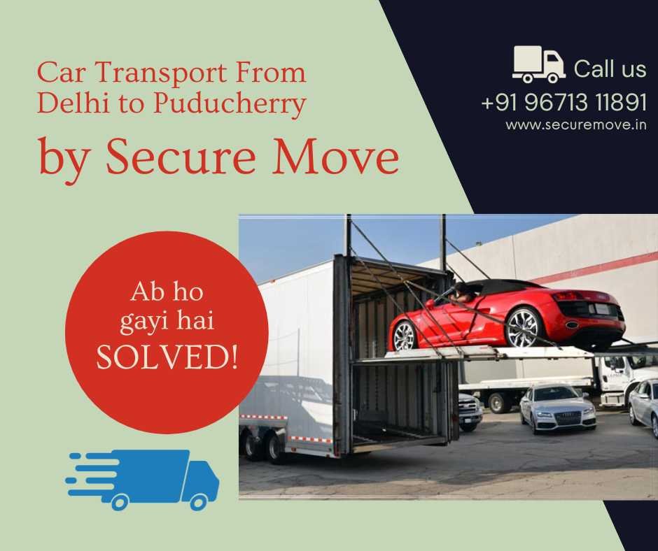 car transport from delhi to puducherry