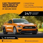 Car Transport from Delhi to Malappuram
