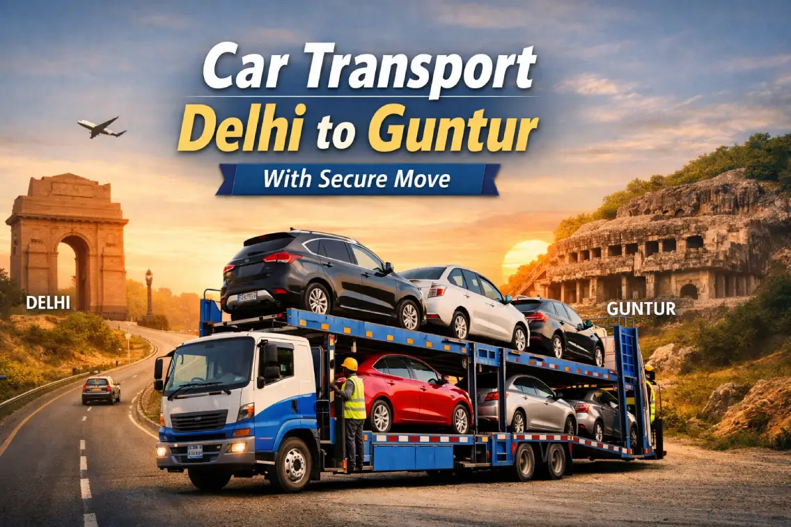 Car transport Delhi to Guntur