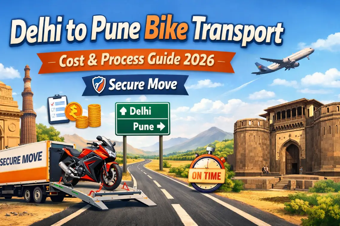 Delhi to Pune Bike transport Delhi to Pune Bike transport
