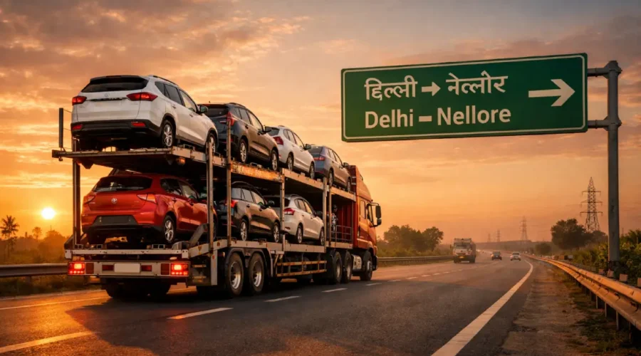 car transport delhi to Nellore