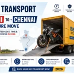 Bike Transport from Delhi to Chennai