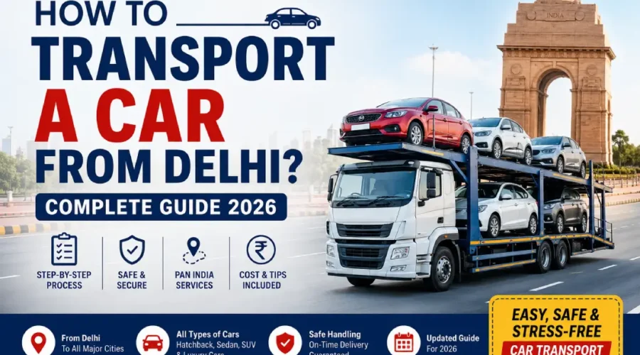 How to Transport A car from Delhi