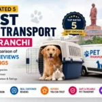 pet transport in Ranchi