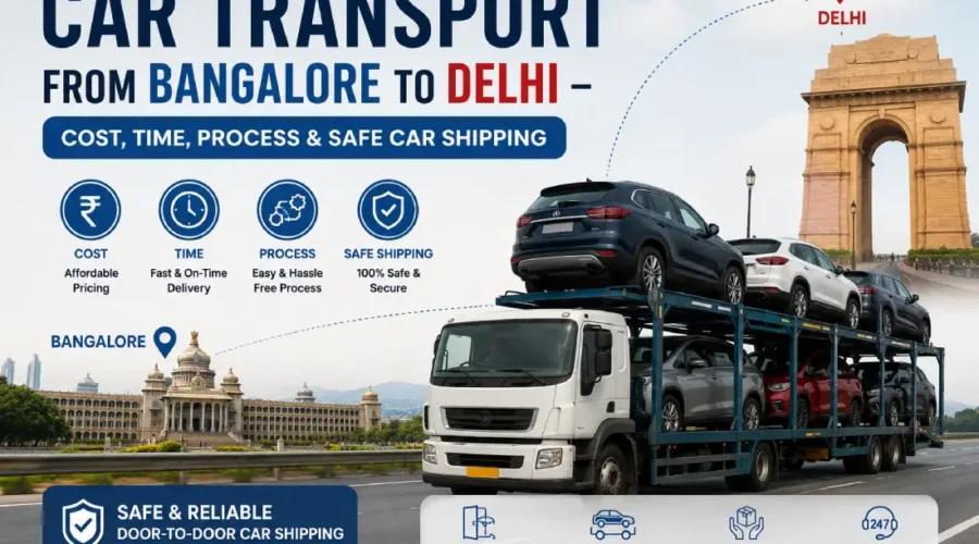 Car Transport from Bangalore to Delhi