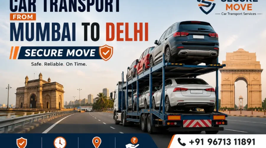 Car Transport from Mumbai to Delhi